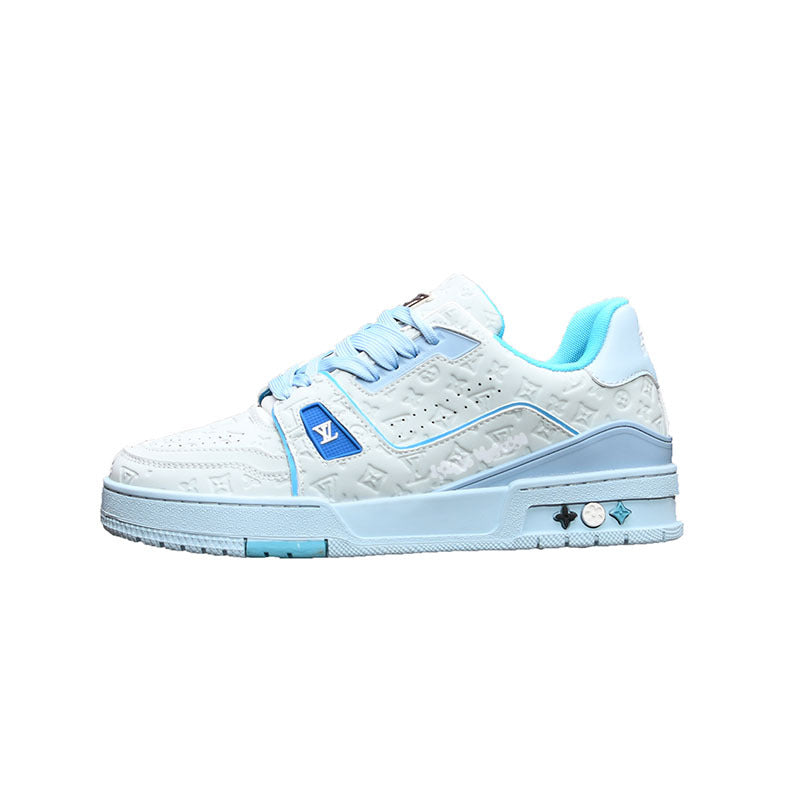 Men's Shoes Spring And Autumn Hot New Arrival All-Match High-Level Genuine Leather Wear-Resistant Deodorant Couple's Casual Sneakers Women's 8016 Shoes